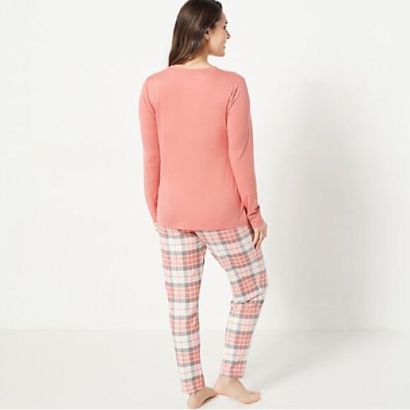 AnyBody Lush Jersey Lounge Set - Picture 3 of 4